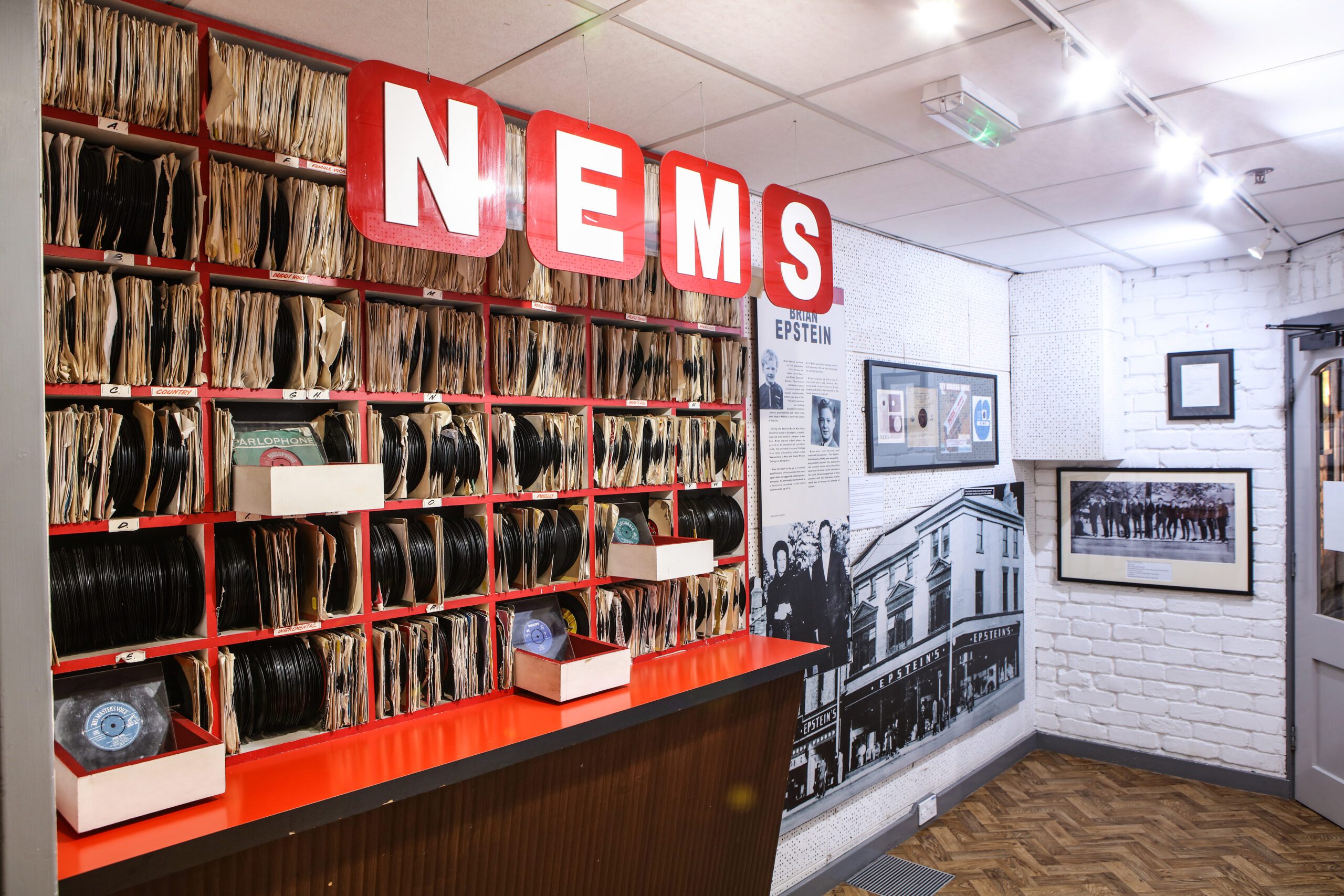 NEMS Room at The Beatles Story Museum in Liverpool