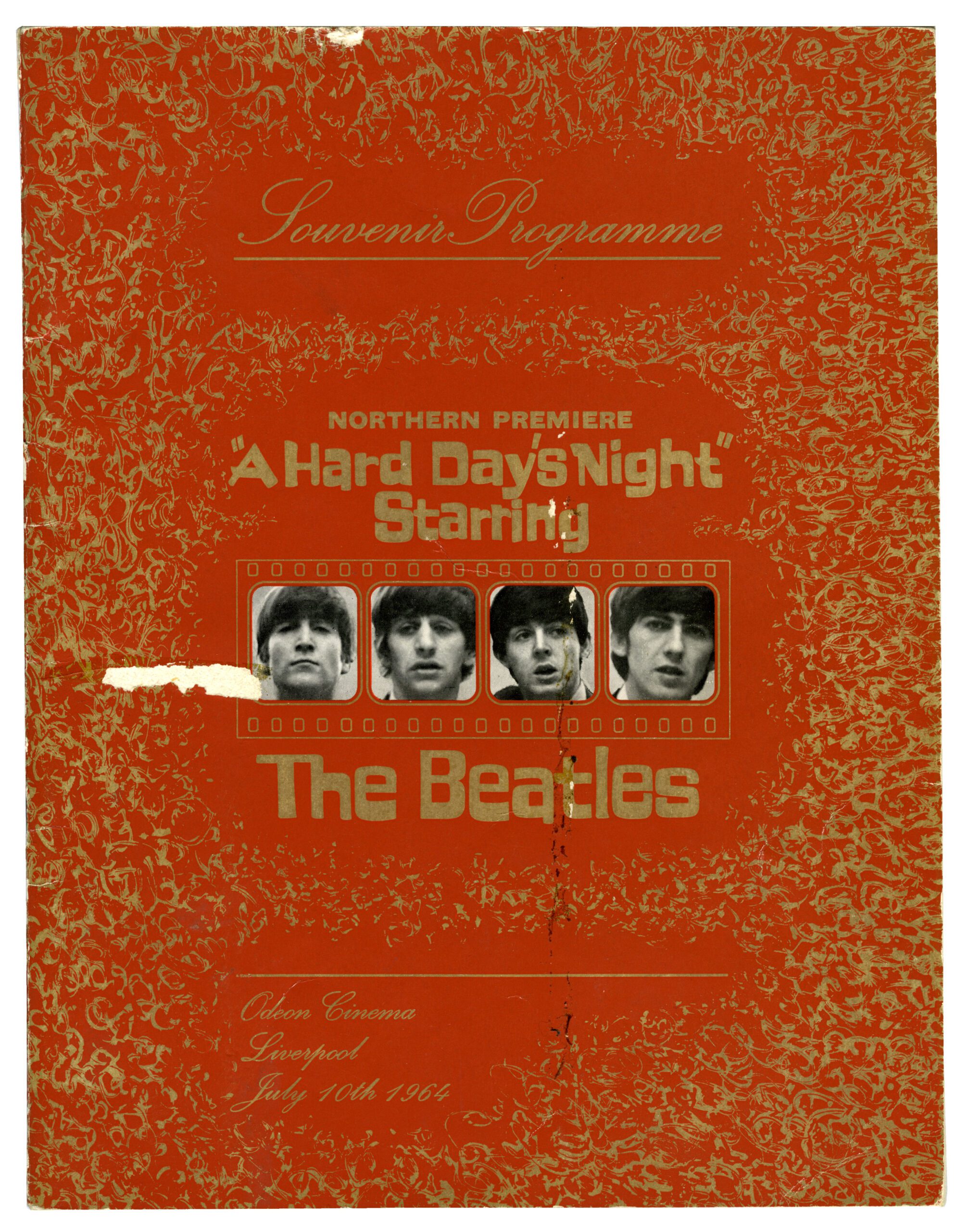 Beatles A Hard Days Night Memorabilia