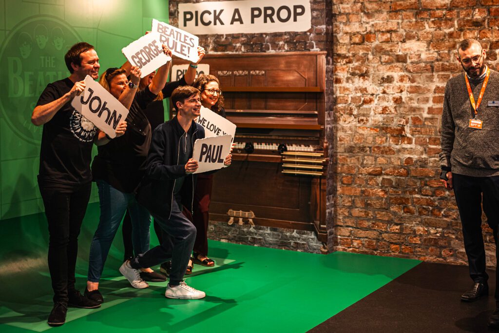 NEW Green screen experience launched at The Beatles Story