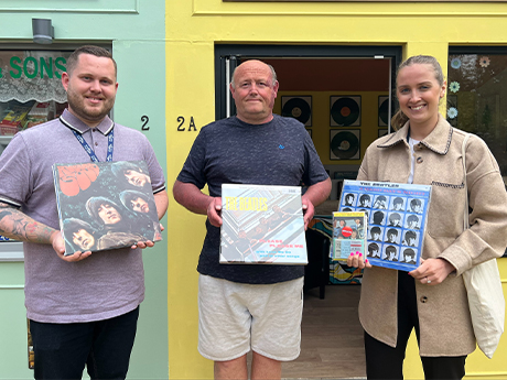 The Beatles Story donates ‘memories’ to AgeUK Wirral Memory Village