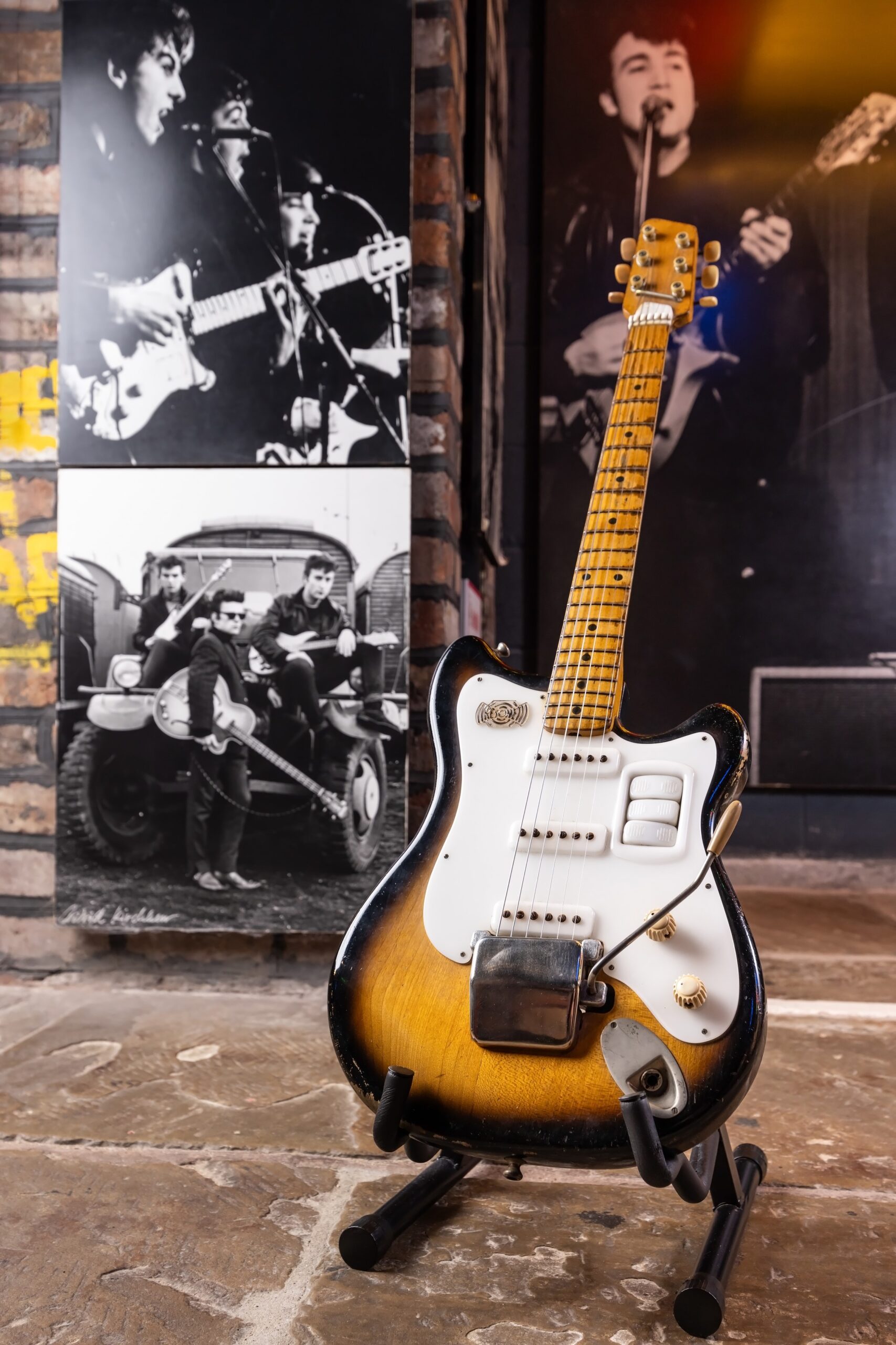 George Harrison's Futurama Guitar at The Beatles Story