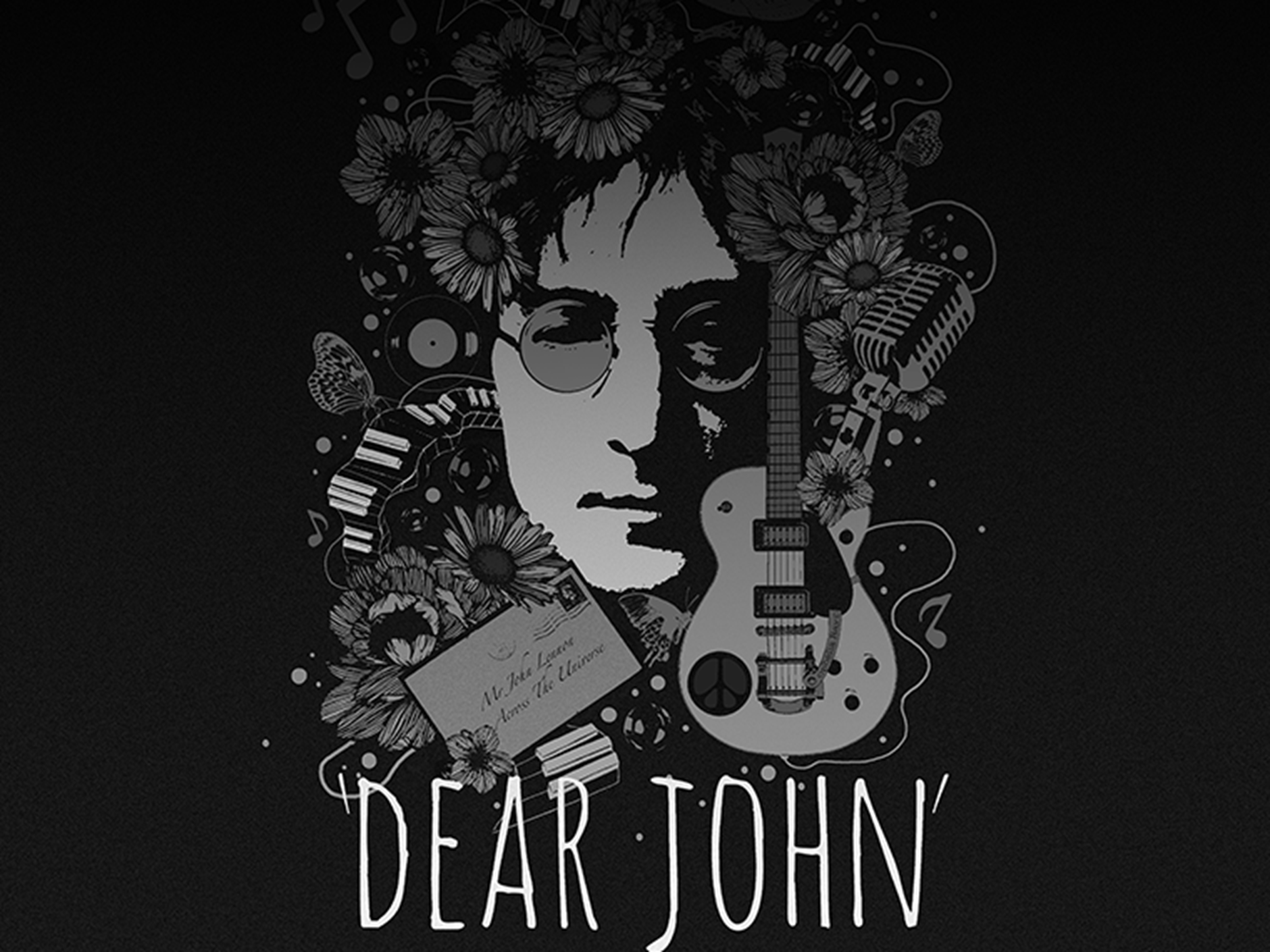 Promo graphics for the annual 'Dear John' concert