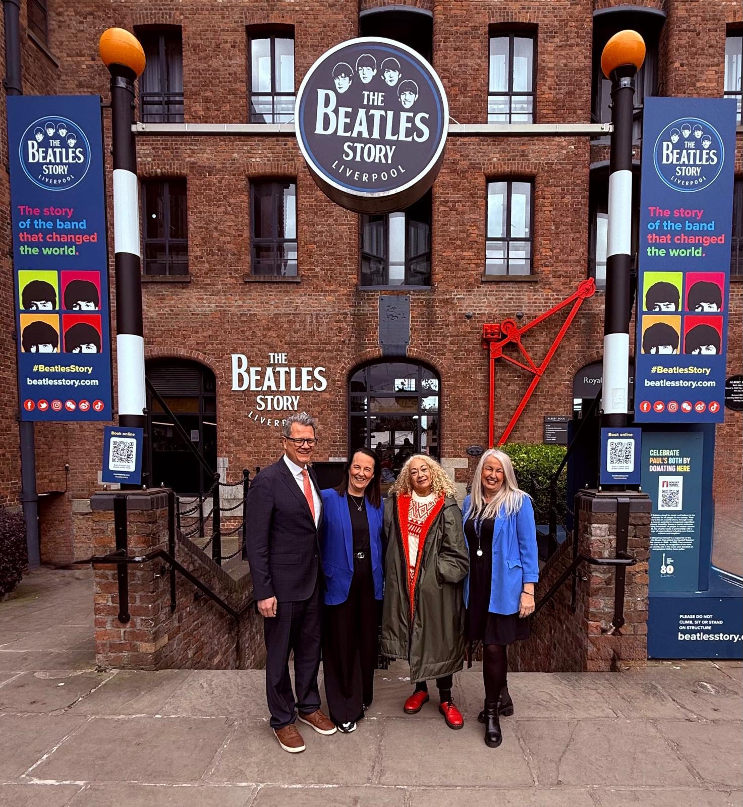 Kim Johnson MP visits The Beatles Story